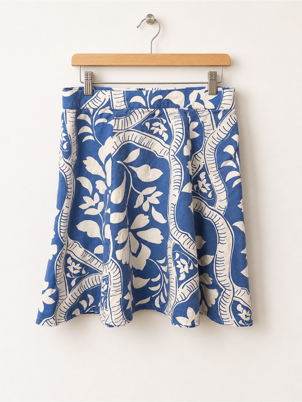 Marine Layer Blue & White Printed Mini Skirt – Size 2